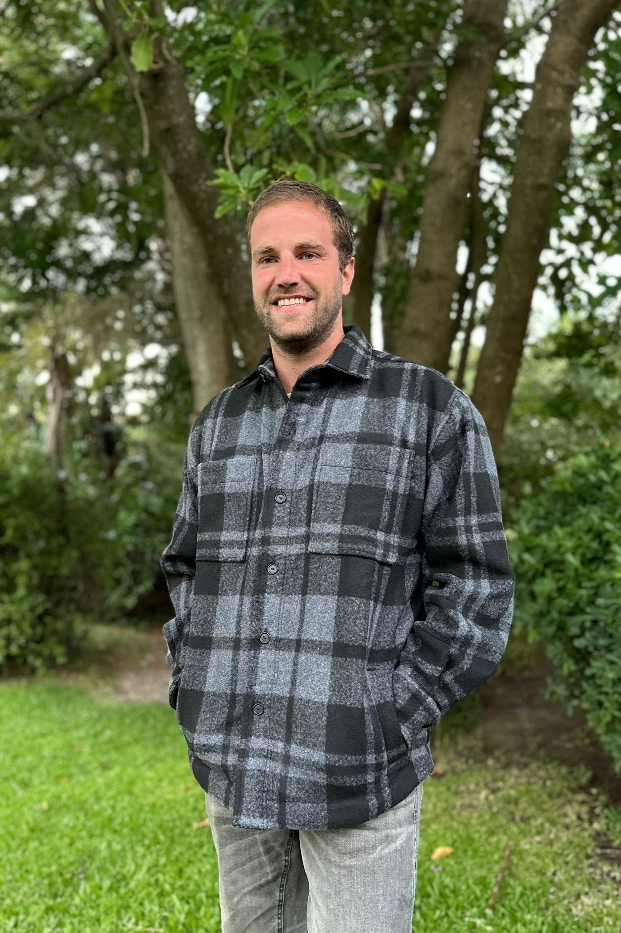 Campera de Paño con Sherpa