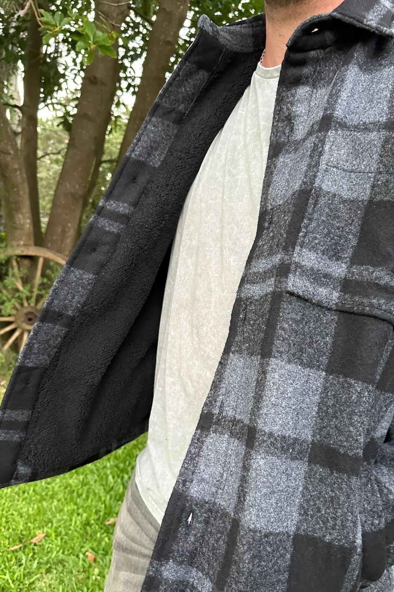 Campera de Paño con Sherpa