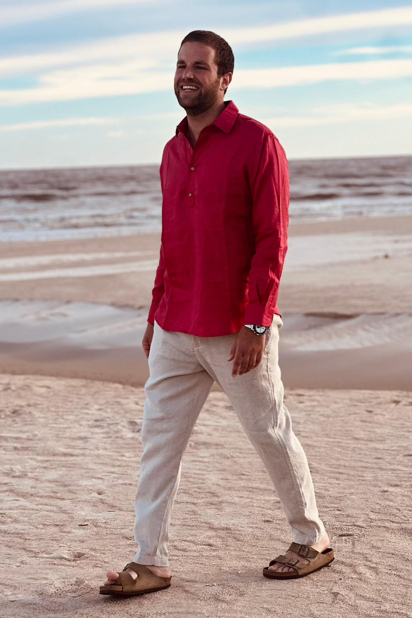 Camisa Banzai Terracota