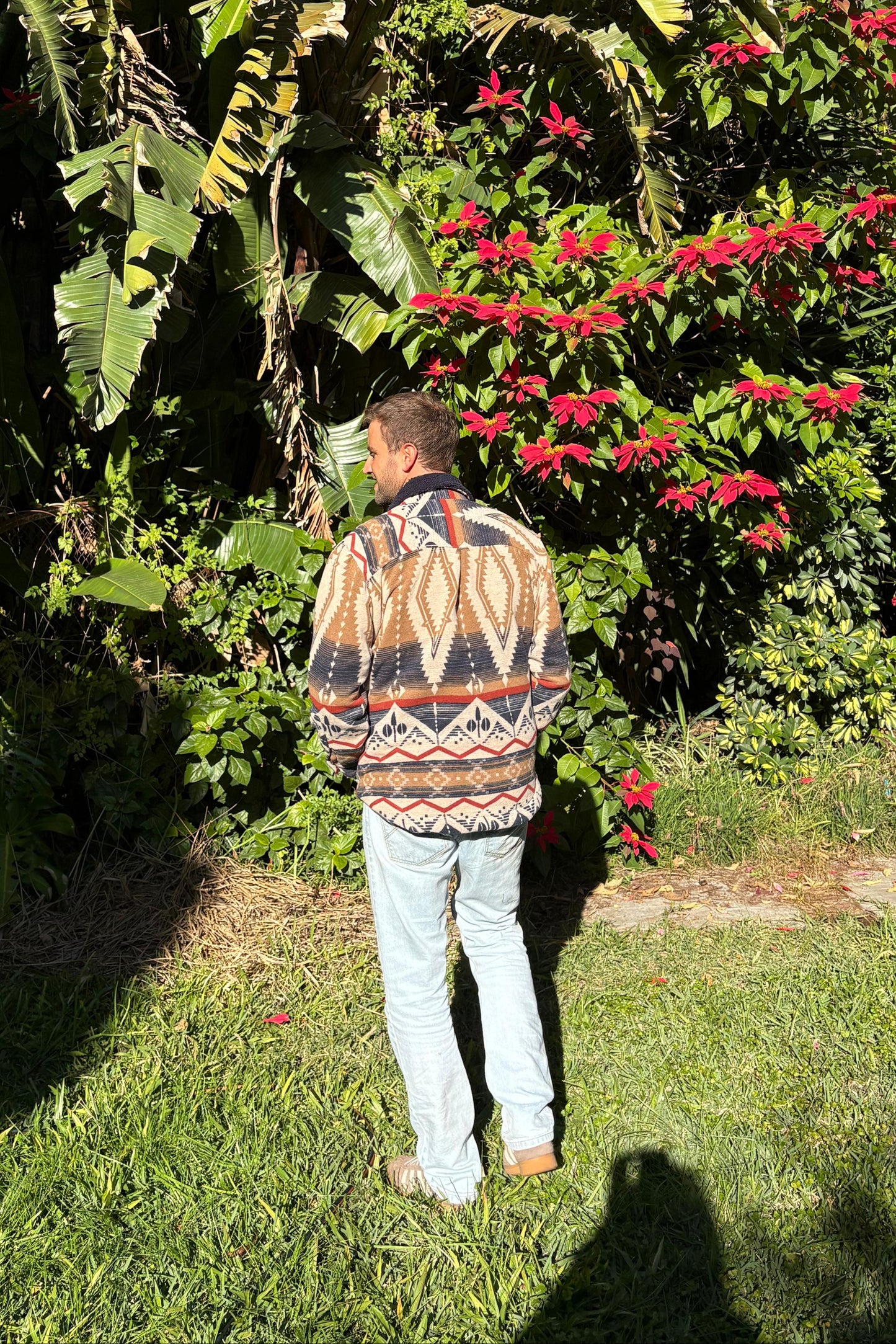 Campera Azteca Azul